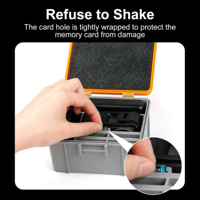 For DJI Osmo Action 5 Pro / 4 / 3 PULUZ Waterproof Hard Carrying Suitcase Outdoor Protective Storage Box – Bild 7