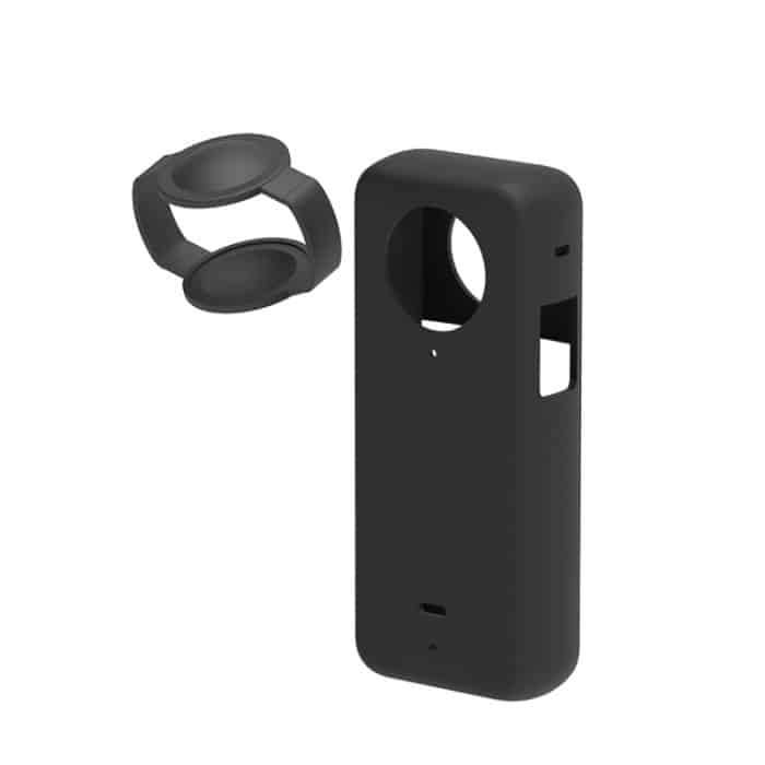 Für Insta360 X3 PULUZ Silikon-Schutzhülle mit Objektivabdeckung, Silicone Case(Black), Silicone Case(Blue), Silicone Case(Red) – Bild 2