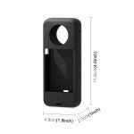 Für Insta360 X3 PULUZ Silikon-Schutzhülle mit Objektivabdeckung, Silicone Case(Black), Silicone Case(Blue), Silicone Case(Red) – Bild 3