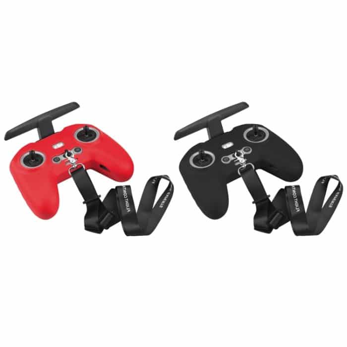 Für DJI FPV Combo Fernbedienung PULUZ Silikon-Schutzhülle mit Umhängeband, For DJI FPV Combo Remote Control with Neck Strap – Bild 9