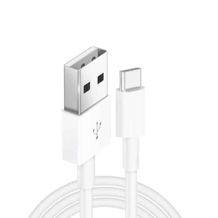 Tragbares Dual-USB-Reiseladegerät + 1 Meter USB-auf-Typ-C-Datenkabel, EU-Stecker – Bild 4