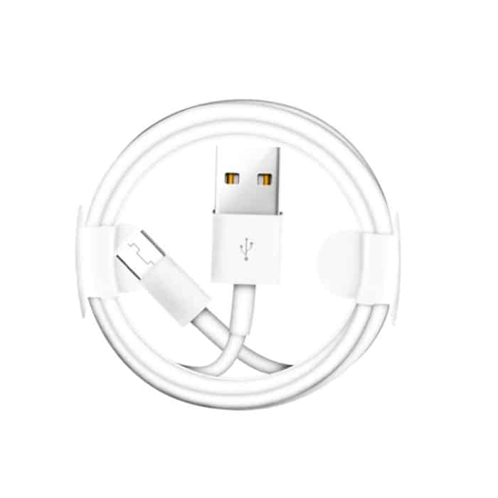 Tragbares Dual-USB-Reiseladegerät + 1 Meter USB-auf-Micro-USB-Datenkabel, EU-Stecker – Bild 7