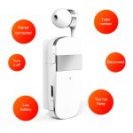 K53 Stereo Wireless Bluetooth Headset Anrufe Erinnern Vibration Tragen-Clip Fahrer Auriculares Kopfhörer Für Telefon – Bild 7
