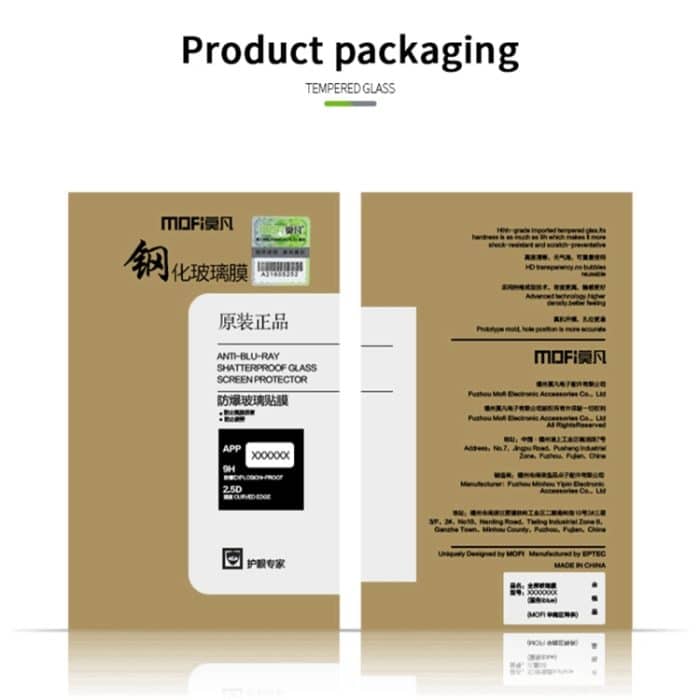 MOFI 9H 2.5D Vollbild-Hartglasfolie, For Samsung Galaxy M16 5G, For Samsung Galaxy A36 / A56, For Samsung Galaxy M06 / F06 / A06, For Samsung Galaxy A26 5G, For Samsung Galaxy S25 5G, For Samsung Galaxy S25+ 5G, ForSamsung Galaxy A16 5G... – Bild 8