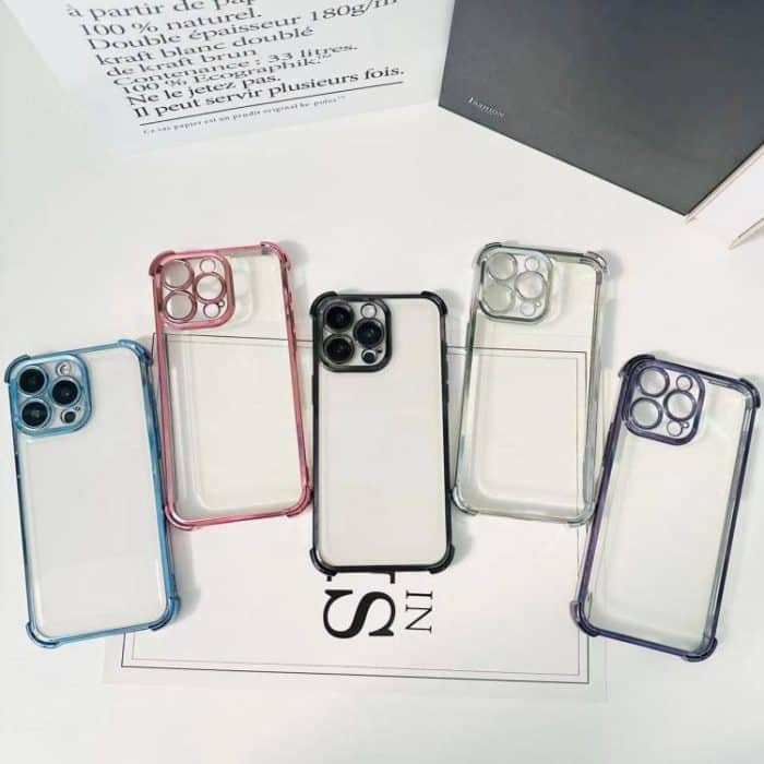 Electrpolated Space Four-corner Shockproof TPU Phone Case, For iPhone 12, For iPhone 12 Pro Max – Bild 2