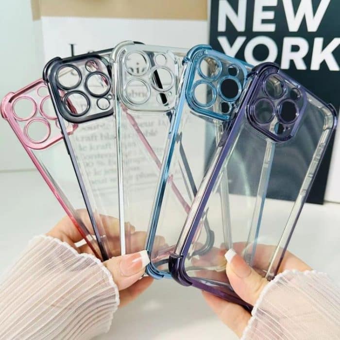 Electrpolated Space Four-corner Shockproof TPU Phone Case, For iPhone 12, For iPhone 12 Pro Max – Bild 3