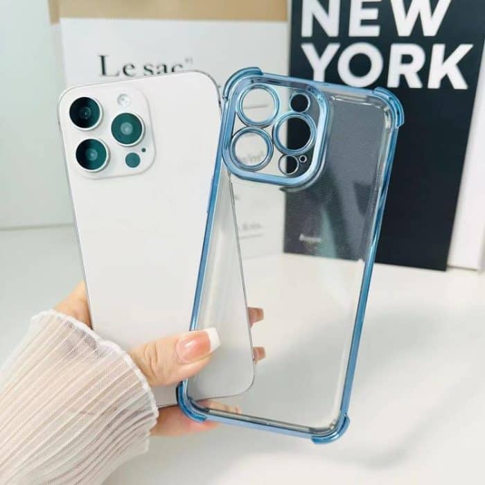 Electrpolated Space Four-corner Shockproof TPU Phone Case, For iPhone 12, For iPhone 12 Pro Max – Bild 4