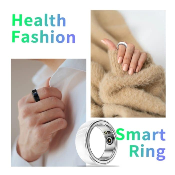 R8 SIZE 22 Smart Ring, unterstützt Herzfrequenz / Blutsauerstoff / Schlaf / mehrere Sportmodi – Bild 4