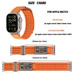 Zweiteiliges Uhrenarmband aus Nylon mit Klettverschluss, For Apple Watch Series 4 44mm, For Apple Watch Series 4 40mm, For Apple Watch Series 3 38mm, For Apple Watch Series 3 42mm – Bild 8
