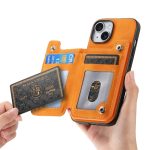 Retro MagSafe Reißverschluss Brieftasche Kartentasche Rückseite Handyhülle, For iPhone 7 Plus / 8 Plus – Bild 4