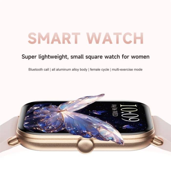 KM66 1,75 Zoll Farbbildschirm Smart Watch Silikonarmband, unterstützt Bluetooth-Anrufe – Bild 3