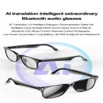 W100 Smart Glasses, unterstützt KI-Konversation / intelligente KI-Übersetzung / Bluetooth-Anruf – Bild 4