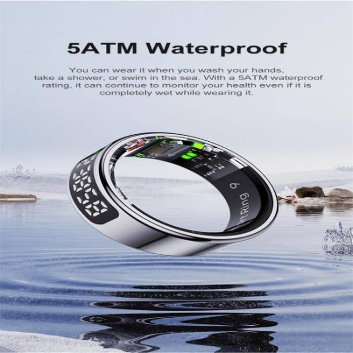 R11 SIZE 9 Smart Ring, unterstützt Herzfrequenz / Blutsauerstoff / Schlaf / mehrere Sportmodi – Bild 9
