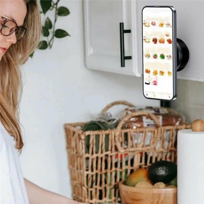 CZ07 Ausziehbarer Navigationsständer Autotelefonhalterung Magnetischer Vakuumsauger Armaturenbretthalter – Bild 7