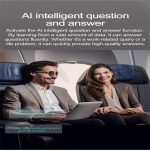 W100C Smart Glasses, Support AI Conversation / AI Intelligent Translation / Bluetooth Call – Bild 7