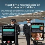 W100C Smart Glasses, Support AI Conversation / AI Intelligent Translation / Bluetooth Call – Bild 8