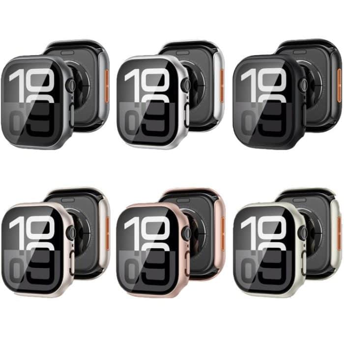 Tempered Film Integrated PC Watch Protective Case, For Apple Watch Series 10 46mm, For Apple Watch Series 10 42mm, For Apple Watch SE / Series 44mm, For Apple Watch SE / Series 40mm, For Apple Watch Series 45mm, For Apple Watch Series 41mm – Bild 2