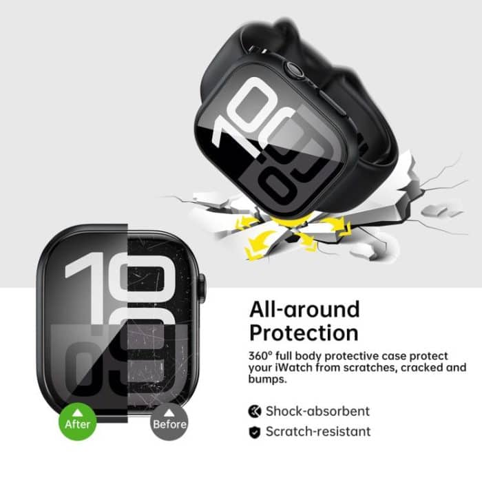 Tempered Film Integrated PC Watch Protective Case – Bild 4