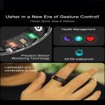 R04 SIZE 7 Smart Ring, Support Heart Rate / Blood Oxygen / Sleep Monitoring / Take Photos – Bild 5