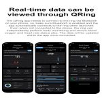 R04 SIZE 13 Smart Ring, Support Heart Rate / Blood Oxygen / Sleep Monitoring / Take Photos – Bild 9