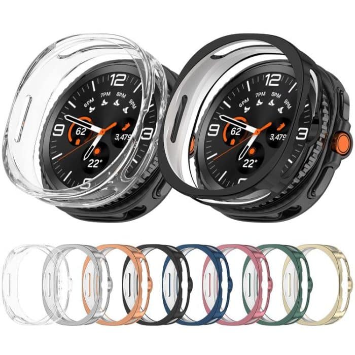 Half Coverage Hollow TPU Watch Protective Cover, For Samsung Galaxy Watch8 Classic 46mm – Bild 3