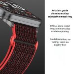 Two Section Metal Ring Nylon Hook and Loop Fastener Watch Band, For Garmin Venu X1 – Bild 6