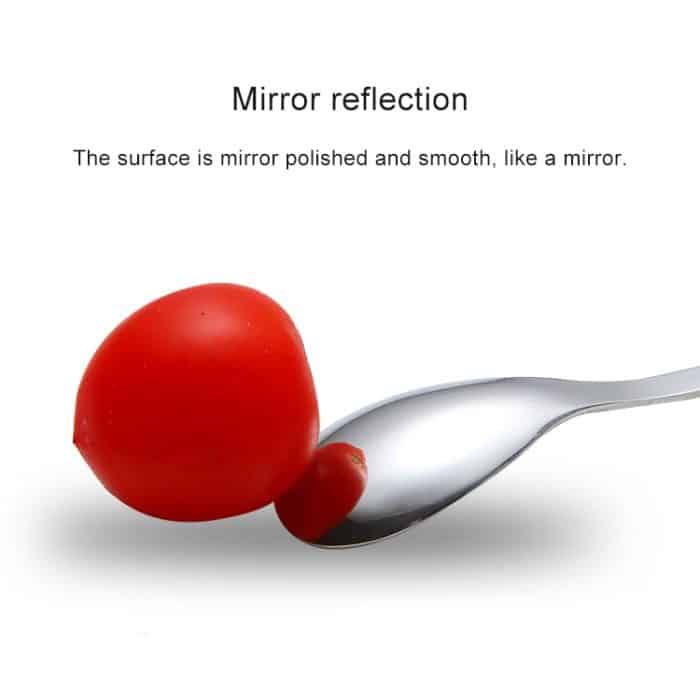 Mehrfarbiger Edelstahl-Schmetterlings-Kaffeelöffel für Obst, kaltes Getränk, Eis, Dessert, Teelöffel, Silver, Gold, Rose Gold, Rainbow, Black, Blue, Purple – Bild 4