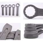 TUOSEN Einseitiger Schlagschrauber mit geradem Griff, grau phosphatiert, 46mm, 50mm, 55mm, 60mm – Bild 3