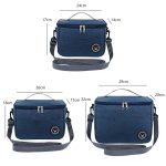 Thermo-Lunchbox-Tasche, langlebig, wasserdicht, Büro-Kühlbox mit Riemen, S, M – Bild 3