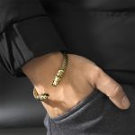 Männer Armband Manschette Wolf Kopf Viking Armband Schmuck Mode-Accessoires – Bild 8