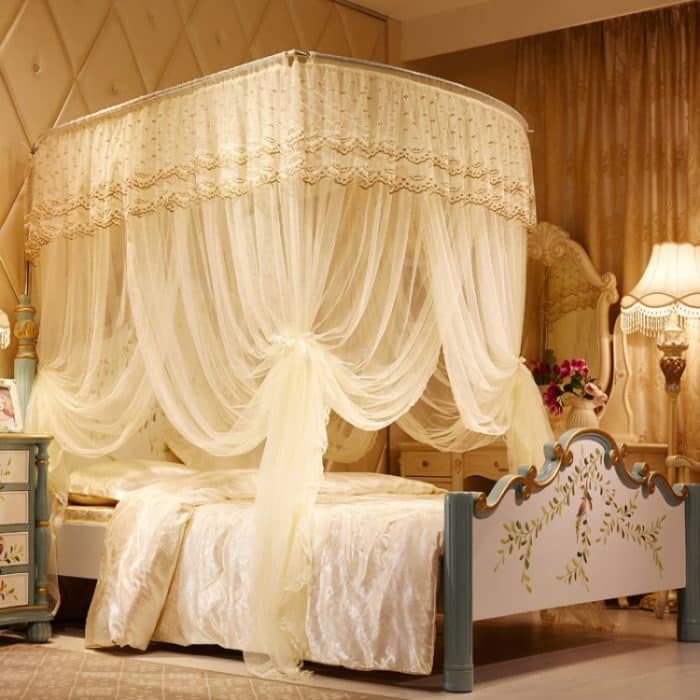 U-förmiges dreitüriges Boden-Moskitonetz aus Edelstahlrohr, Bold 25mm 2.0x2.2m, Super Thick 32mm 1.2x2.0m, Super Thick 32mm 1.5x2.0m, Super Thick 32mm 1.8x2.0m – Bild 7