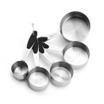 Edelstahl-Messlöffel-Set, Kaffeelöffel, Backen, Küchenhelfer, Measuring Cup 5 in 1, Measuring Spoon 5 in 1, 5 in 1 Measuring Cup(Color), 5 in 1 Measuring Spoon(Color) – Bild 2