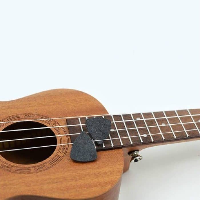 10 Stück Wollfilz-Plektren für Ukulele-Gitarre – Bild 1