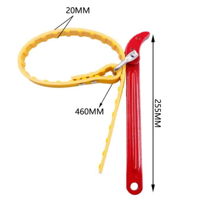 3-teiliger Universal-Wasserreiniger-Riemenschlüssel, 8 Inch, 12 Inch – Bild 2