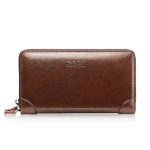 WEIXIER W88 Handtaschen Herren Pu Handgeprüfte Handtaschen Multifunktions-Geldbörse