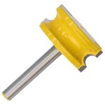 2 Teile/satz Boden Stichsäge Holzbearbeitung Zapfenschneider Trimmen Graviermaschine Fräser, 1/4 Handle Milling Cutter, 1/2 Handle Milling Cutter – Bild 3