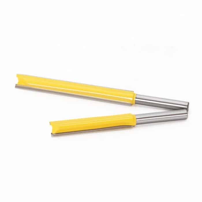 1/4 Griff, verlängerter, zweischneidiger, gerader Messerschneidemaschinen-Schneidkopf, 1/4x3/8x50mm, 1/4x3/8x76mm, 2 PCS/Set  1/4 Handle – Bild 4