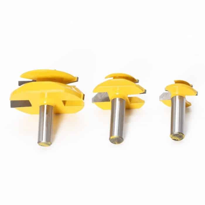 Holzbearbeitungs-Graviermaschinen-Fräser, 45-Grad-Verbindungsmesser, 1/2x1-3/8mm, 1/2x2mm, 1/2x2-3/4mm, 12x1-3/8mm, 12x2mm, 12x2-3/4mm, 1/2mm Handle 3PCS/Set, 12mm Handle 3PCS/Set – Bild 3