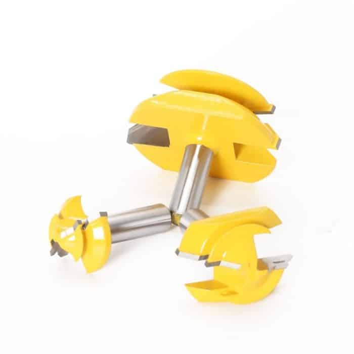 Holzbearbeitungs-Graviermaschinen-Fräser, 45-Grad-Verbindungsmesser, 1/2x1-3/8mm, 1/2x2mm, 1/2x2-3/4mm, 12x1-3/8mm, 12x2mm, 12x2-3/4mm, 1/2mm Handle 3PCS/Set, 12mm Handle 3PCS/Set – Bild 5