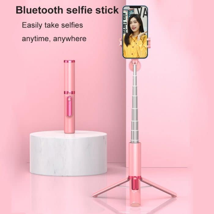 CYKE AB202 Phantom All-In-One Bluetooth Handy Selfie Stick Desktop Live Broadcast Halterung Fülllicht Stativ – Bild 3