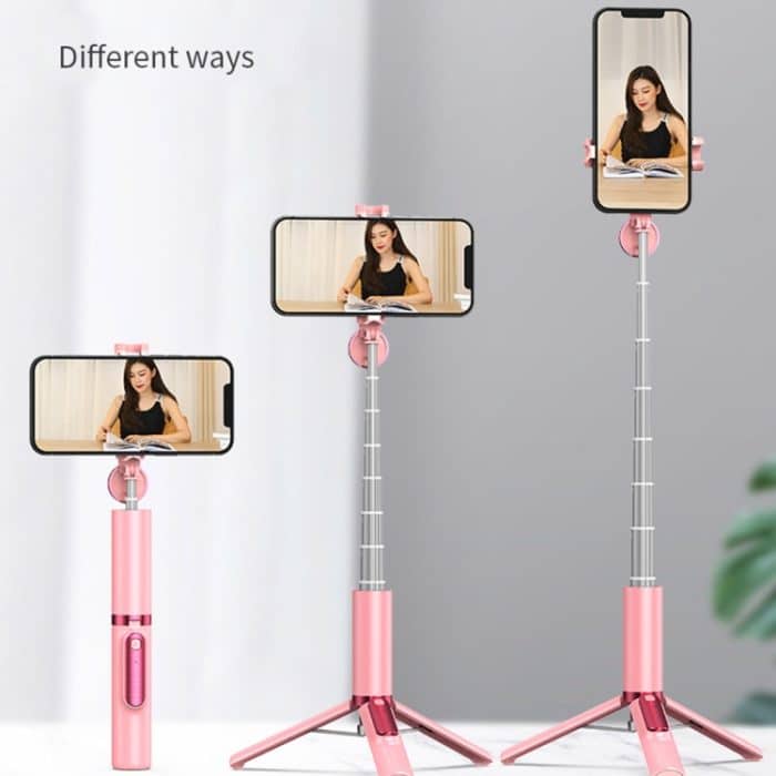 CYKE AB202 Phantom All-In-One Bluetooth Handy Selfie Stick Desktop Live Broadcast Halterung Fülllicht Stativ – Bild 4