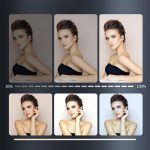 Stufenlose LED-Einstellung, Live-Fülllicht, umkehrbares weiches Licht für Fotografie, 8 inch, 10 inch, 12 inch – Bild 8