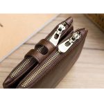 BUFF CAPTAIN 021 Leder Herren Vertikale Geldbörse Kurze Multifunktions-Geldbörse – Bild 6