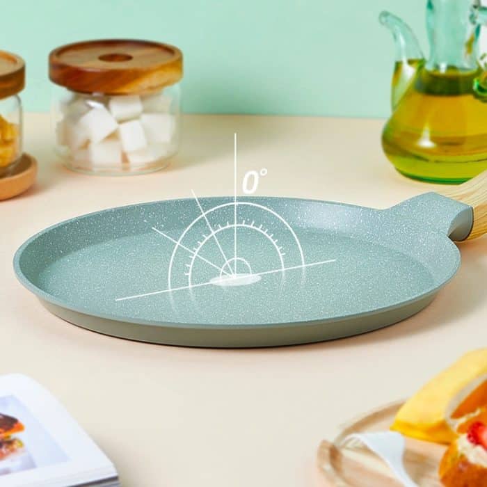 Nicht klebende Pfanne für Kuchenkruste, Omelett-Frühstückspfannkuchenpfanne, Pink 6 inch, Pink 10 inch, Black 6 inch, Black 8 inch, Black 10 inch, Green 20cm, Green 24cm, Green 28cm – Bild 4