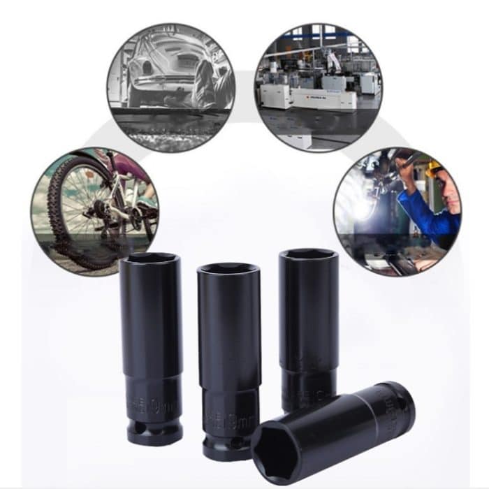 4 Stück 1/2 Elektroschrauber Sechskant-Verlängerungseinsatz – Bild 7