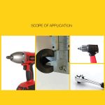 4 Stück 1/2 Elektroschrauber Sechskant-Verlängerungseinsatz – Bild 8