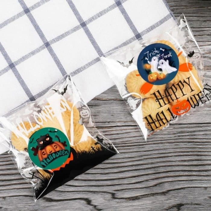 10 Stück Halloween-Kinderspielzeug-Aufkleber, Geschenk-Dekoration, Geschenk-Versiegelungsaufkleber, 2.5cm / 1 Inch – Bild 4