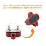 Doppelter Klemmenblock-Spiral-Festdrahtanschluss, M8 Black, M8 Red, M6 Black, M6 Red – Bild 6