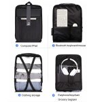 Hartschalen-Rucksack mit Legierungsrahmen, Diebstahlsichere Computertasche für Herren, 8001 Black, 8001 Gray, 8001 Blue, 8001 Red, 8003 Black, 8003 Gray, 8003 Red, 8001-J Black, 8001-J Gray, 8001-J Blue, 8001-J Red – Bild 6