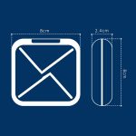 Westwood ABS Zahnspange Aufbewahrungsbox Medizinbox – Bild 3